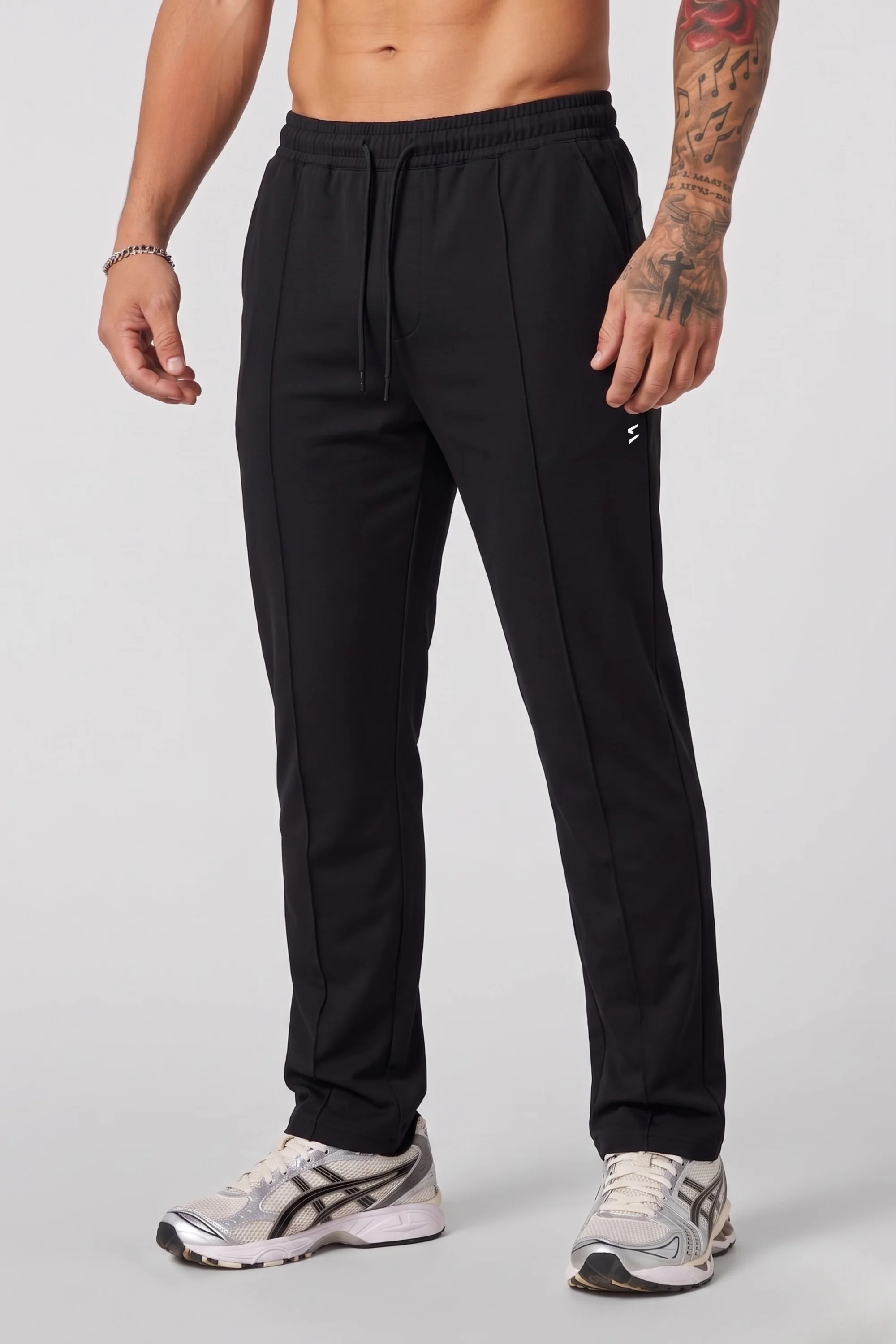 SPD Black Button Up Trouser - Image 2