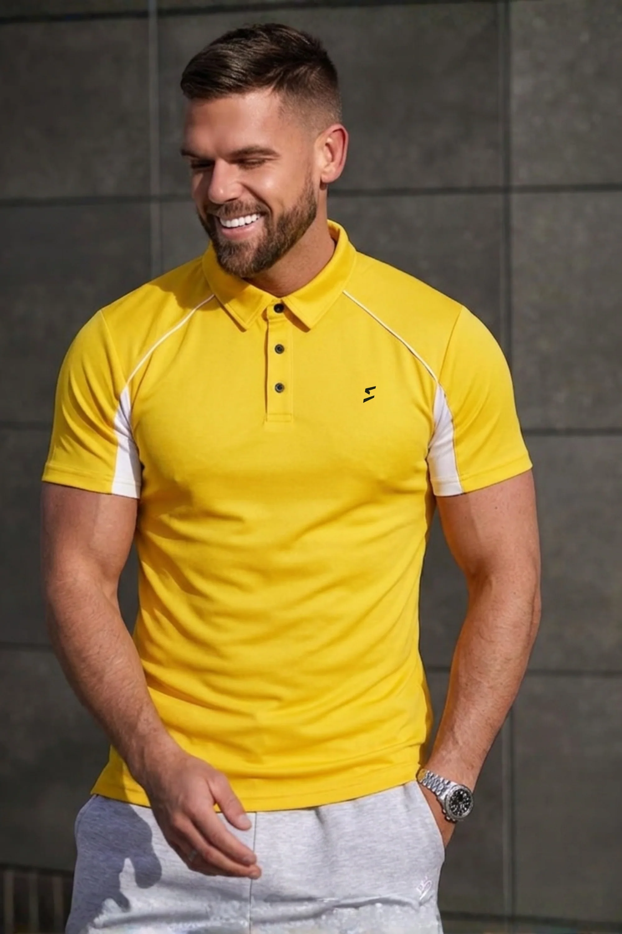 Spd Yellow Spectrum Polo